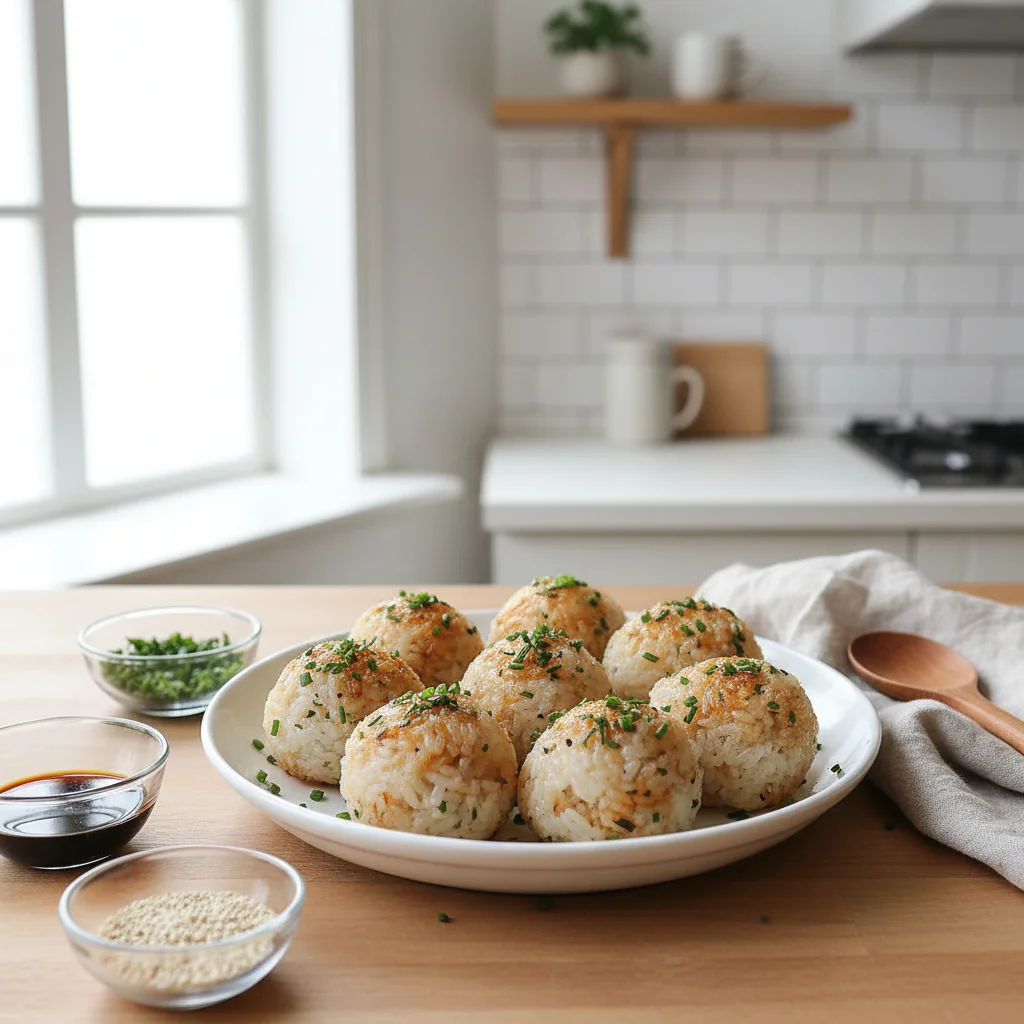 Gesunde Thunfisch-Reisbällchen Rezept