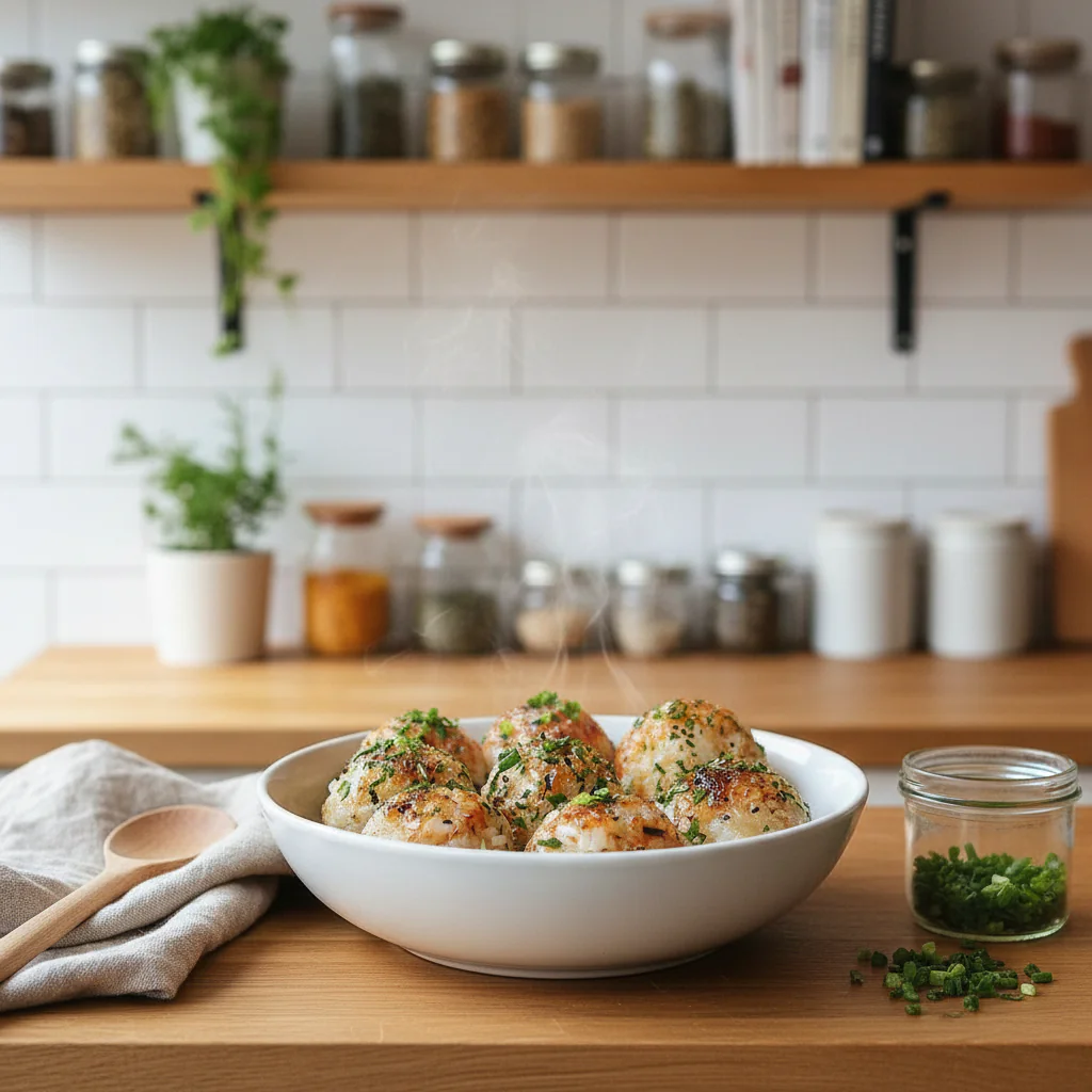 Gesunde Thunfisch-Reisbällchen Rezept