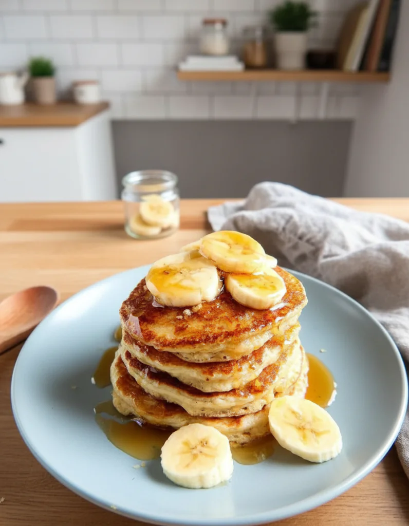 Bananen Pancakes Rezept Einfach