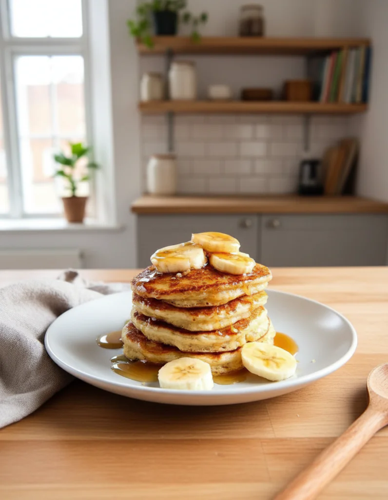 Bananen Pancakes Rezept Einfach