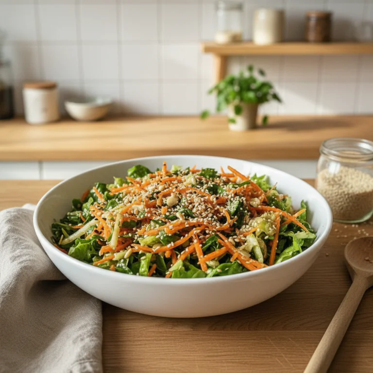 Chinakohl Salat Einfach und Lecker Rezept – In 10 Minuten Fertig