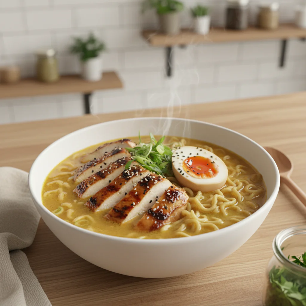 Pulled Chicken mit Süßkartoffel Meal Prep