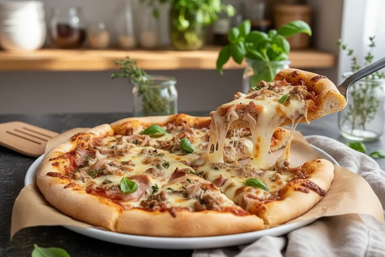 Fitnesspizza mit Skyr – Proteinreich & schnell in 30 Min Rezept