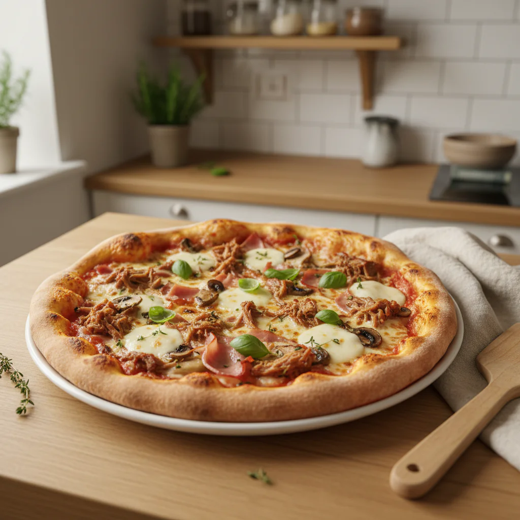 Fitnesspizza mit Skyr – Proteinreich & schnell in 30 Min Rezept