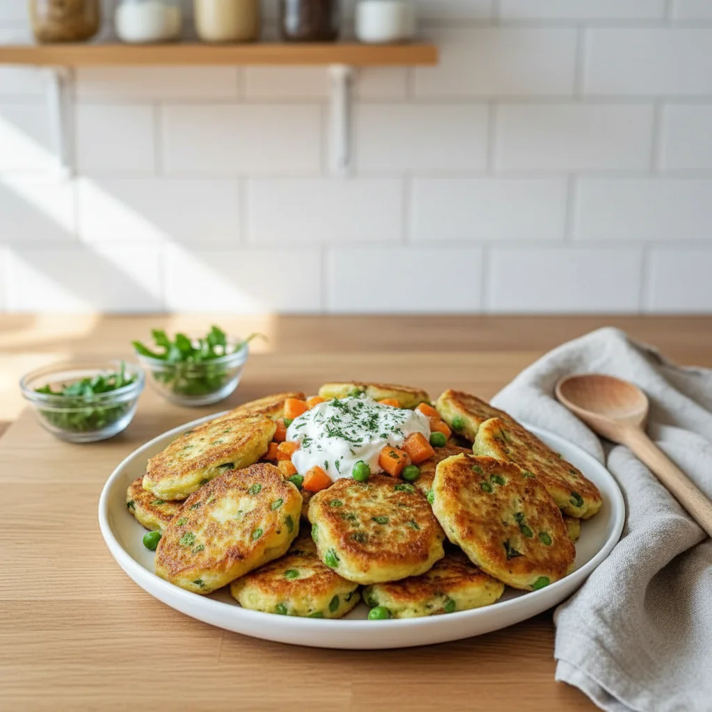 Gemüsepfannkuchen Rezept Einfach