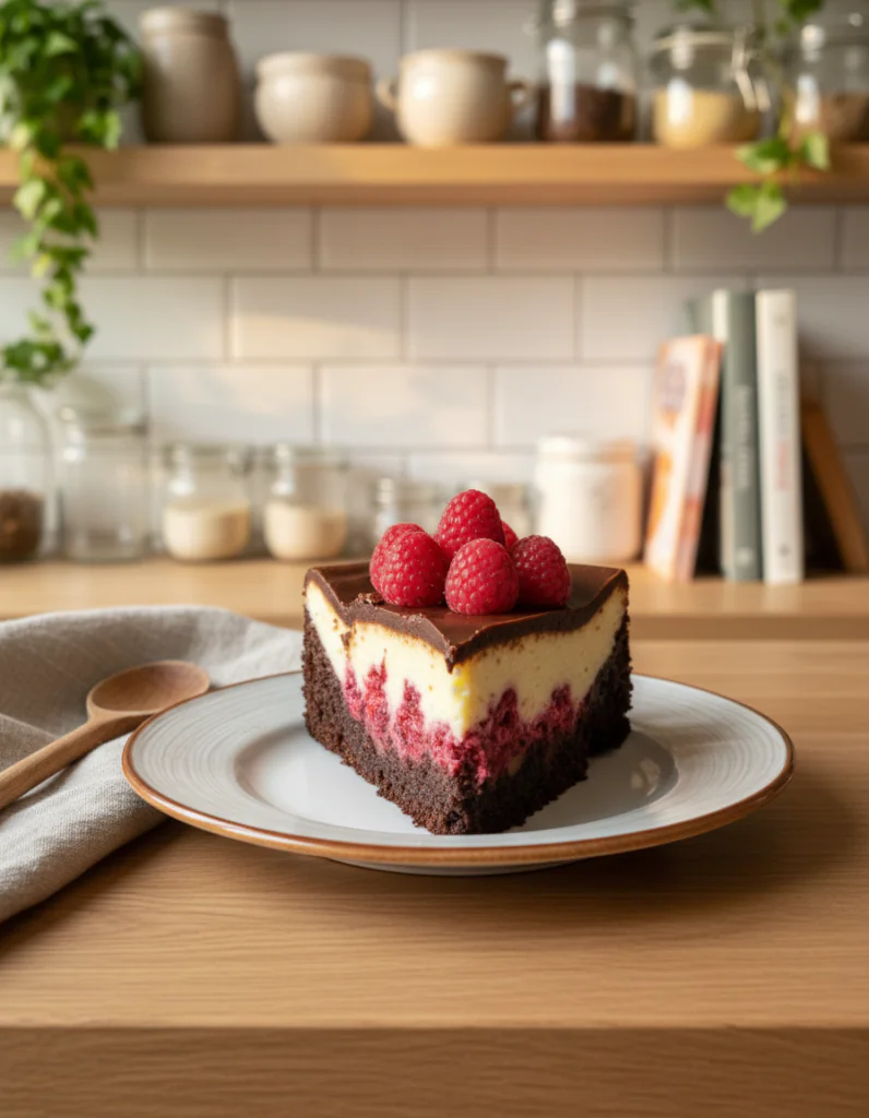 Himbeer Brownie Cheesecake Rezept – Köstlich Schokoladig & Cremig 11 Himbeer Brownie Cheesecake Rezept – Köstlich Schokoladig & Cremig