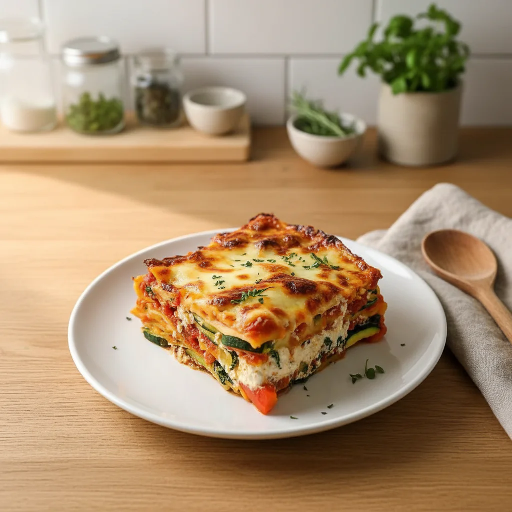 Hohe Protein Gemüse Lasagne Rezept – Gesund, Lecker & Einfach Gemacht