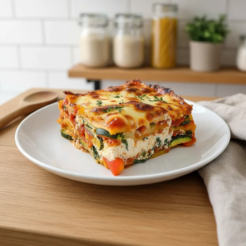 Hohe Protein Gemüse Lasagne Rezept – Gesund, Lecker & Einfach Gemacht