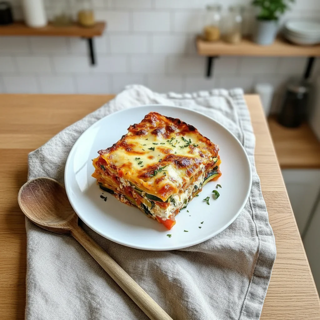 Hohe Protein Gemüse Lasagne Rezept – Gesund, Lecker & Einfach Gemacht