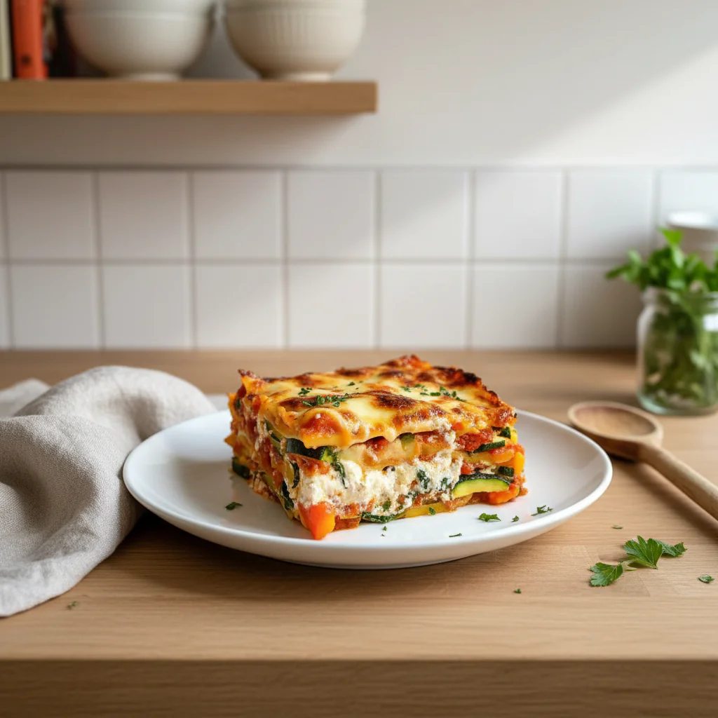 Hohe Protein Gemüse Lasagne Rezept – Gesund Lecker Einfach