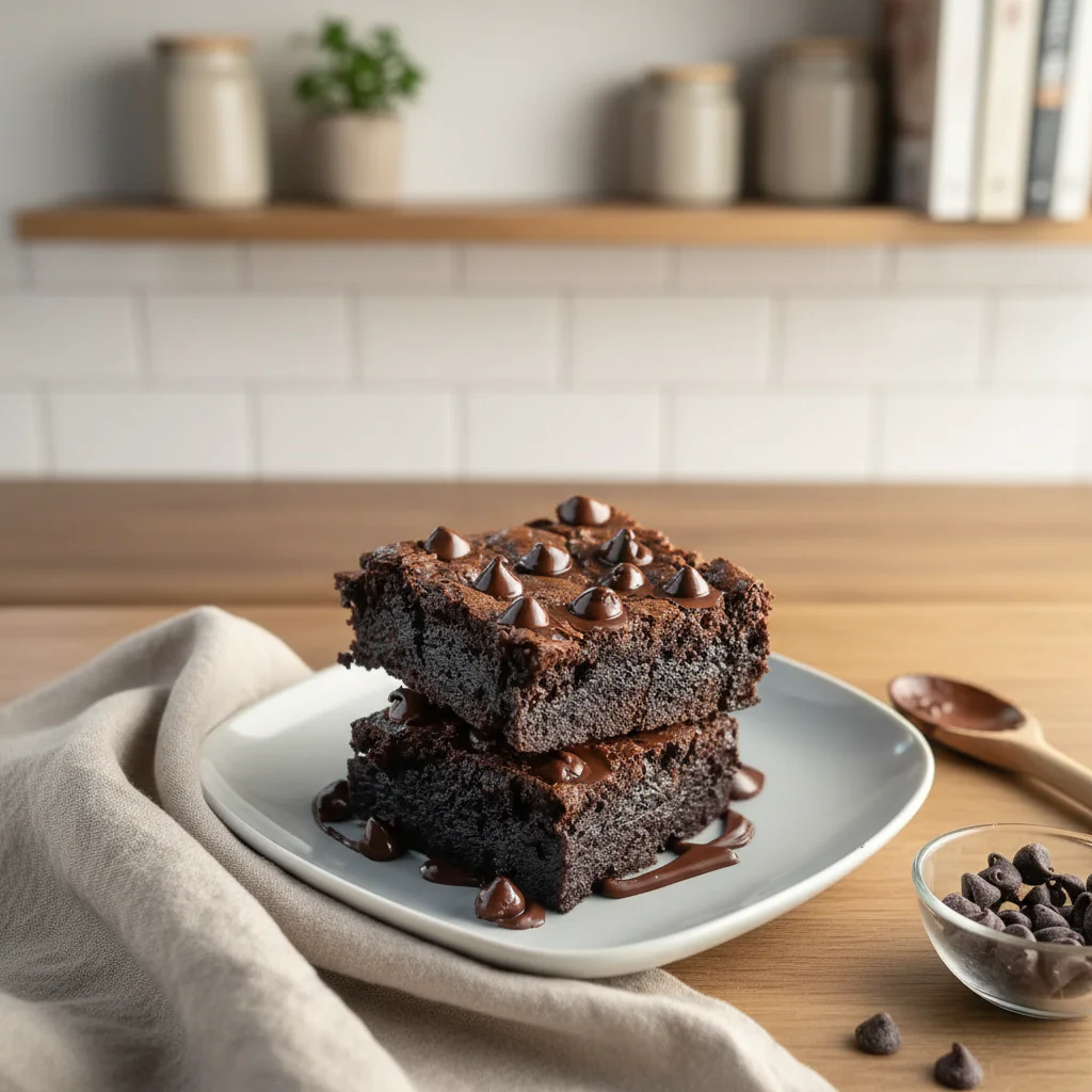 Hüttenkäse Protein Brownies – Gesund, saftig & lecker Rezept