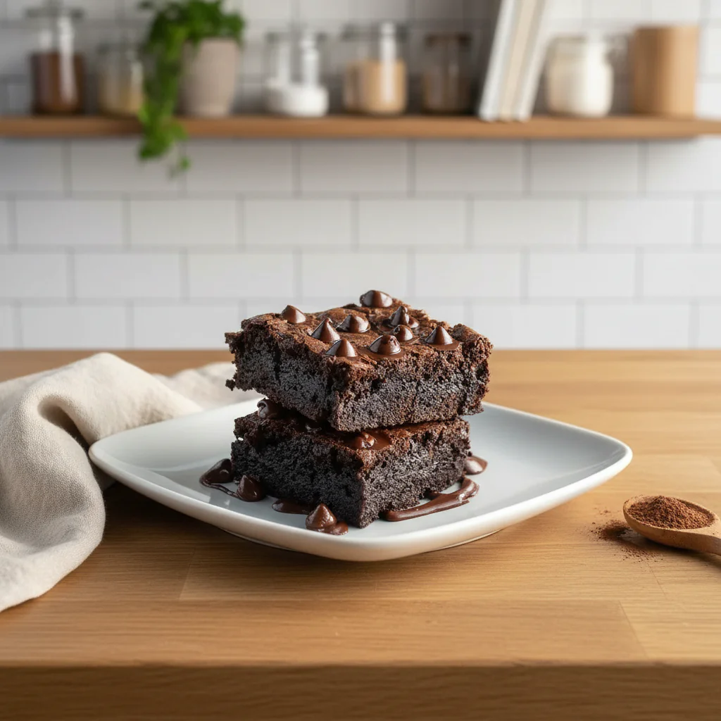 Hüttenkäse Protein Brownies – Gesund, saftig & lecker Rezept