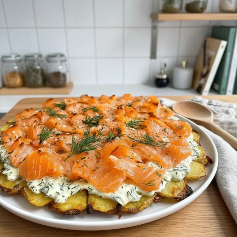 Kartoffelpizza mit Räucherlachs Rezept – Glutenfrei & Köstlich