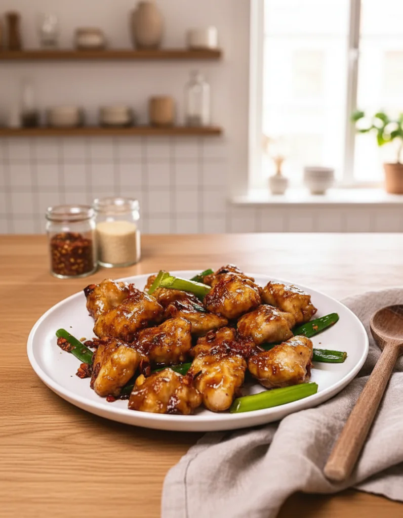 Mongolisches Hähnchen Rezept – Einfach & Schnell in 35 Minuten