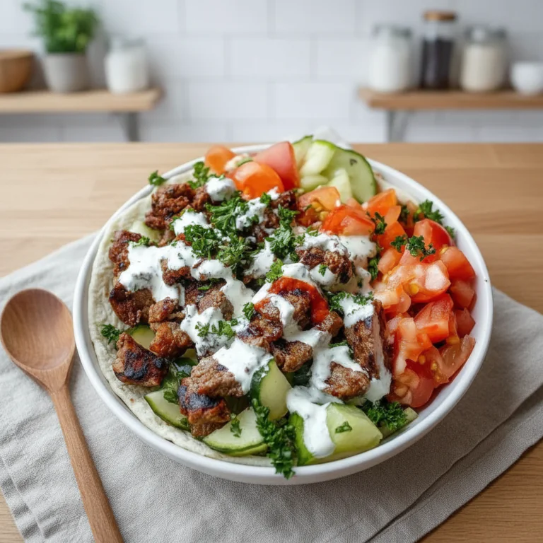 Proteinreiche Döner Bowl Rezept – Gesund & Lecker in 35 Minuten