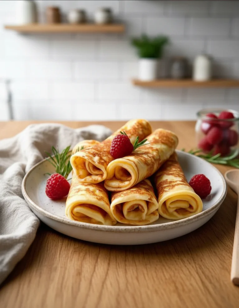 Quark Pfannkuchen ohne Mehl Rezept – Low Carb & Proteinreich in 20 Min