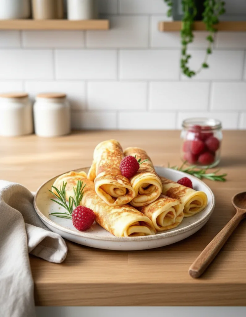 Quark Pfannkuchen ohne Mehl Rezept – Low Carb & Proteinreich in 20 Min