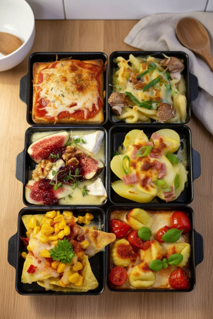 Raclette Ideen Pfännchen – Schnelle & Kreative Rezepte für Deine Party in 15 Minuten
