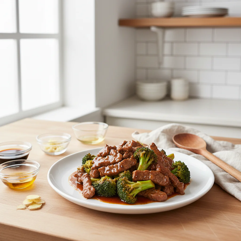 Rindfleisch und Brokkoli Rezept – Schnell & Einfach in 25 Minuten