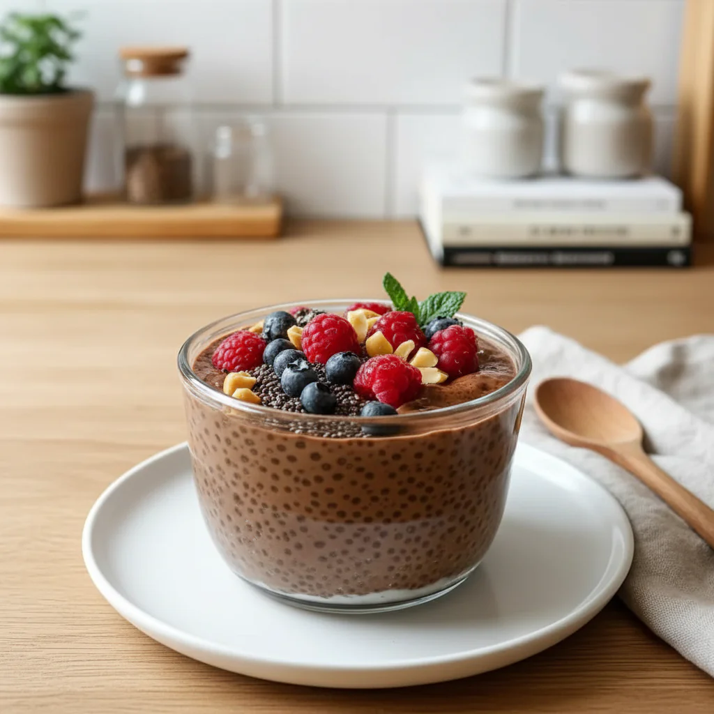 Schokoladen Chia Pudding Rezept – Gesund, Lecker & In 5 Minuten Fertig