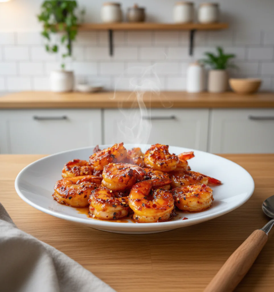 Süß-würzige gebackene Garnelen Rezept – Knusprig & In 20 Minuten Fertig