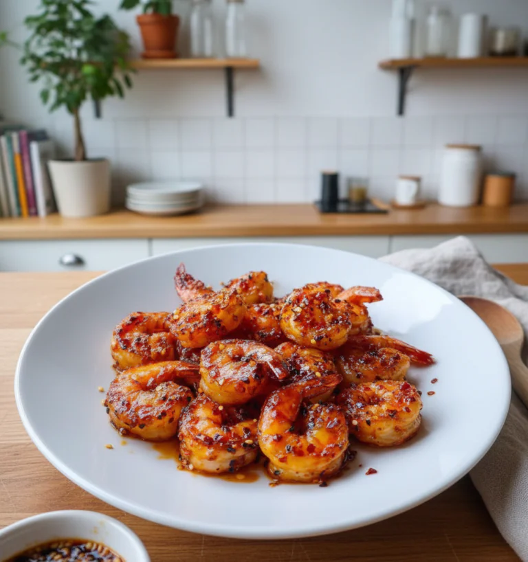 Süß-würzige gebackene Garnelen Rezept – Knusprig & In 20 Minuten Fertig
