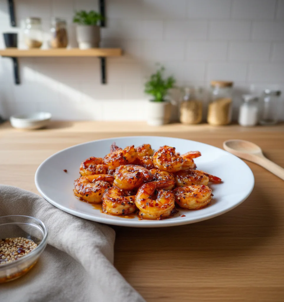 Süß-würzige gebackene Garnelen Rezept – Knusprig & In 20 Minuten Fertig