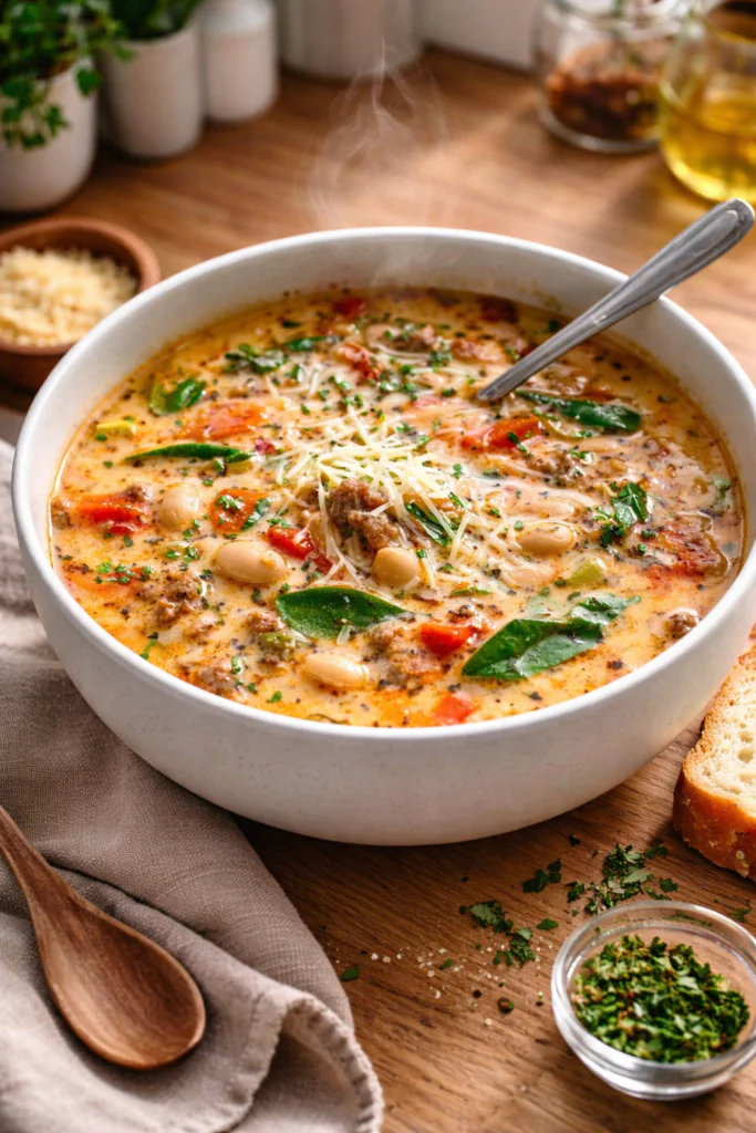 Herzhafte Toskanische Suppe