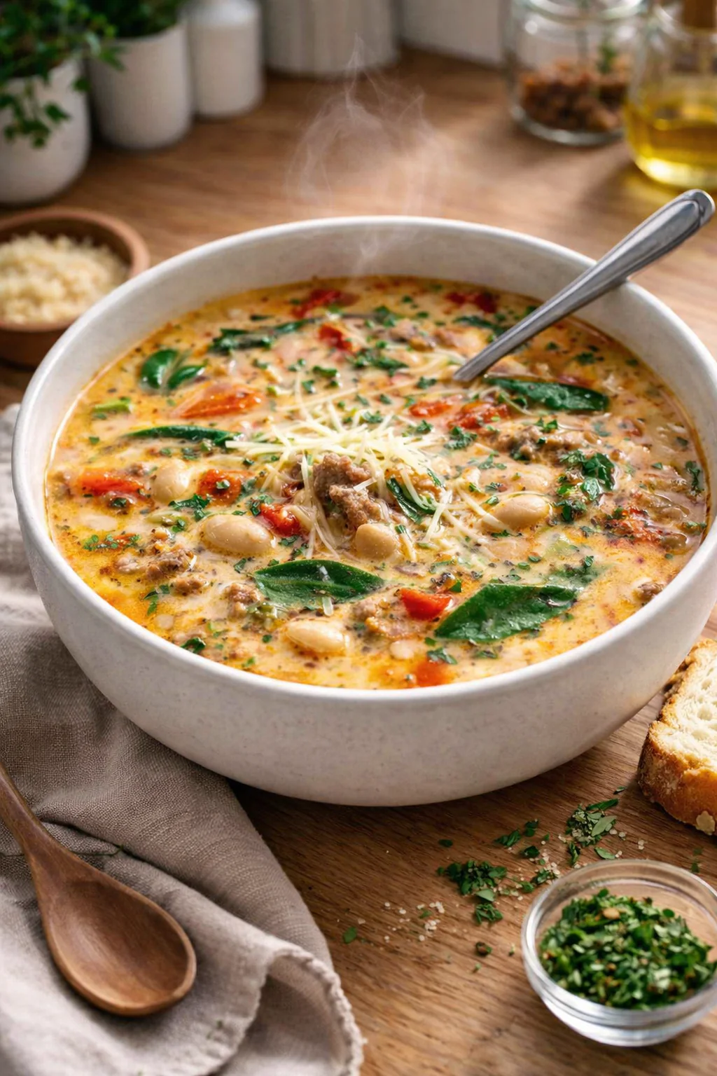 Herzhafte Toskanische Suppe