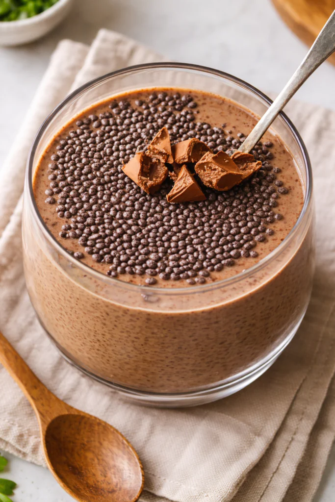Kaffee Chia Pudding
