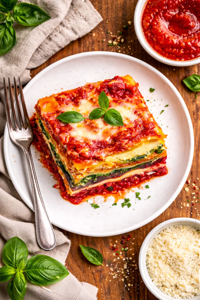 Regenbogen Lasagne – Wenn Gemüse zum Kunstwerk wird