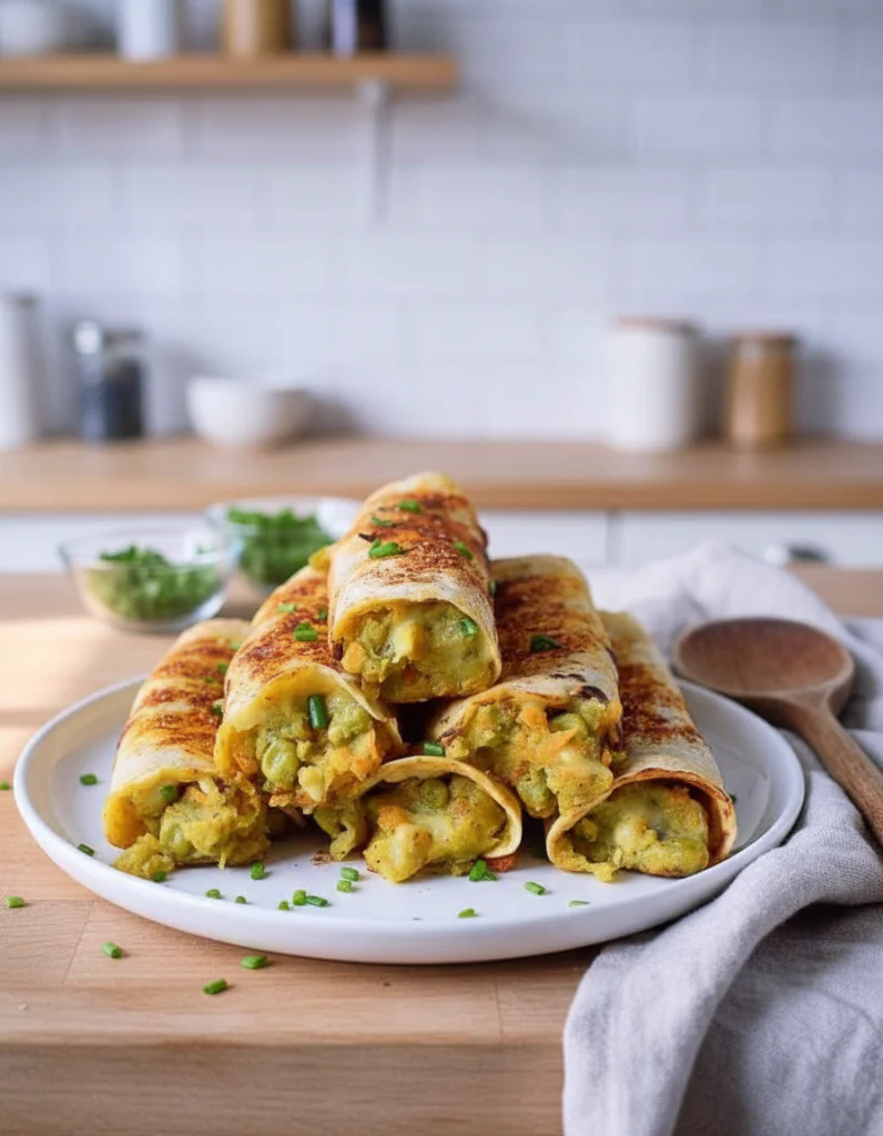 Vegane Gemüse Taquitos Rezept